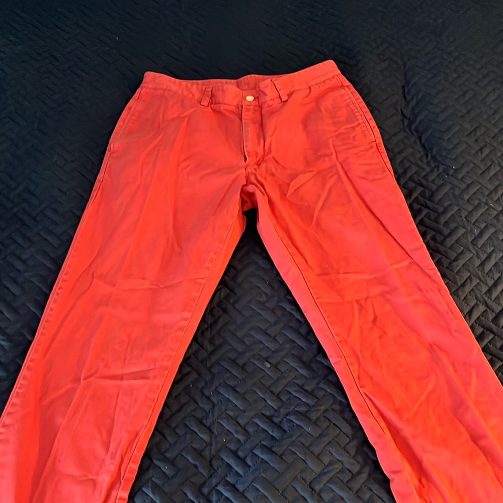 Vineyard vines pants 32x32 red